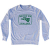 Hecho En Hialeah Eagle Adult Tri-Blend Sweatshirt by Tribe Lacrosse