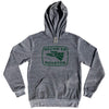 Hecho En Houston Eagle Cotton-Poly Blend Hoodie by Tribe Lacrosse