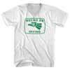Hecho En Irving Eagle Adult Cotton V-neck T-shirt by Tribe Lacrosse