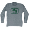 Hecho En Joliet Eagle Adult Tri-Blend Long Sleeve T-shirt by Tribe Lacrosse