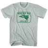 Hecho En Joliet Eagle Adult Tri-Blend T-shirt by Tribe Lacrosse