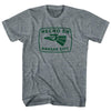 Hecho En Kansas City Eagle Adult Tri-Blend T-shirt by Tribe Lacrosse