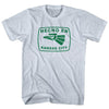 Hecho En Kansas City Eagle Adult Tri-Blend T-shirt by Tribe Lacrosse