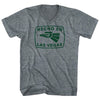 Hecho En Las Vegas Eagle Adult Tri-Blend V-neck T-shirt by Tribe Lacrosse