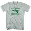 Hecho En Los Angeles Eagle Adult Tri-Blend T-shirt by Tribe Lacrosse