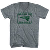 Hecho En Lubbock Eagle Adult Tri-Blend V-neck T-shirt by Tribe Lacrosse
