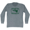 Hecho En Mesquite Eagle Adult Tri-Blend Long Sleeve T-shirt by Tribe Lacrosse