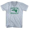 Hecho En Modesto Eagle Adult Tri-Blend V-neck T-shirt by Tribe Lacrosse