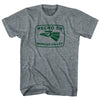 Hecho En Moreno Valley Eagle Adult Tri-Blend T-shirt by Tribe Lacrosse