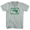 Hecho En New Haven Eagle Adult Tri-Blend V-neck T-shirt by Tribe Lacrosse