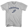 Hibernian Running Track Winged Foot Adult Cotton T-shirt by Tribe Lacrosse