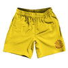 Hickory Yellow Soccer Shorts Made In USA by Tribe Lacrosse