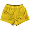 Hickory Yellow Womens & Girls Sport Shorts End Made In USA by Tribe Lacrosse