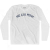 Ho Chi Minh Vintage City Adult Cotton Long Sleeve T-shirt by Ultras
