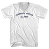 Honorable Mention All-Frat Adult Cotton V-neck T-shirt by Tribe Lacrosse