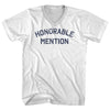 Honorable Mention Adult Cotton V-neck T-shirt by Tribe Lacrosse