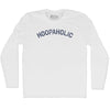 Hoopaholic Adult Cotton Long Sleeve T-shirt by Tribe Lacrosse