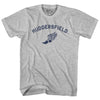 Huddersfield Running Track Winged Foot-Adult Cotton T-shirt by Tribe Lacrosse