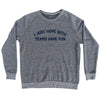 I Just Hope Both Teams Have Fun Adult Tri-Blend Sweatshirt by Tribe Lacrosse
