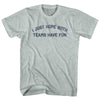 I Just Hope Both Teams Have Fun Adult Tri-Blend T-shirt by Tribe Lacrosse