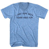 I Just Hope Both Teams Have Fun Adult Tri-Blend V-neck T-shirt by Tribe Lacrosse