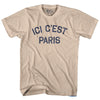 Ici cest Paris Adult Cotton T-shirt by Tribe Lacrosse