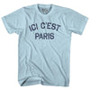 Ici cest Paris Adult Cotton T-shirt by Tribe Lacrosse