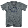 Ici cest Paris Adult Tri-Blend V-neck T-shirt by Tribe Lacrosse
