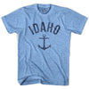 Idaho State Anchor Home Tri-Blend Adult T-shirt by Ultras