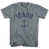 Idaho State Anchor Home Tri-Blend Adult T-shirt by Ultras