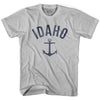 Idaho State Anchor Home Cotton Adult T-shirt by Ultras