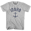 Idaho State Anchor Home Cotton Adult T-shirt by Ultras
