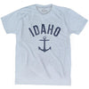Idaho State Anchor Home Tri-Blend Adult T-shirt by Ultras