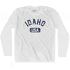 Idaho USA Adult Cotton Long Sleeve T-shirt by Ultras