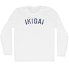Ikigai Adult Cotton Long Sleeve T-shirt by Tribe Lacrosse