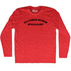 Ill-timed Humor Specialist Cooper Font Adult Tri-Blend Long Sleeve T-shirt by Tribe Lacrosse