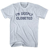 I'm Deeply Closeted Adult Tri-Blend T-shirt by Tribe Lacrosse