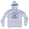 I'M Into Fitness Fit'Ness Burger In My Mouth Adult Cotton Hoodie by Tribe Lacrosse