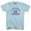 I'M Into Fitness Fit'Ness Burger In My Mouth Adult Cotton T-shirt by Tribe Lacrosse