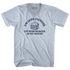 I'M Into Fitness Fit'Ness Burger In My Mouth Adult Tri-Blend V-neck T-shirt by Tribe Lacrosse