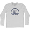 I'M Into Fitness Fit'Ness Burrito In My Mouth Adult Cotton Long Sleeve T-shirt by Tribe Lacrosse