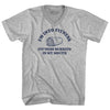 I'M Into Fitness Fit'Ness Burrito In My Mouth Adult Cotton V-neck T-shirt by Tribe Lacrosse