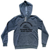 I'M Into Fitness Fit'Ness Pizza In My Mouth Tri-Blend Hoodie by Tribe Lacrosse