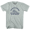 I'M Into Fitness Fit'Ness Pizza In My Mouth Adult Tri-Blend T-shirt by Tribe Lacrosse
