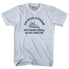 I'M Into Fitness Fit'Ness Pizza In My Mouth Adult Tri-Blend T-shirt by Tribe Lacrosse