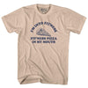 I'M Into Fitness Fit'Ness Pizza In My Mouth Adult Cotton T-shirt by Tribe Lacrosse