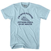 I'M Into Fitness Fit'Ness Pizza In My Mouth Adult Cotton T-shirt by Tribe Lacrosse