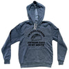 I'M Into Fitness Fit'Ness Taco In My Mouth Tri-Blend Hoodie by Tribe Lacrosse