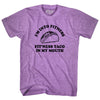 I'M Into Fitness Fit'Ness Taco In My Mouth Adult Tri-Blend T-shirt by Tribe Lacrosse