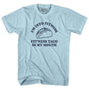 I'M Into Fitness Fit'Ness Taco In My Mouth Adult Cotton T-shirt by Tribe Lacrosse
